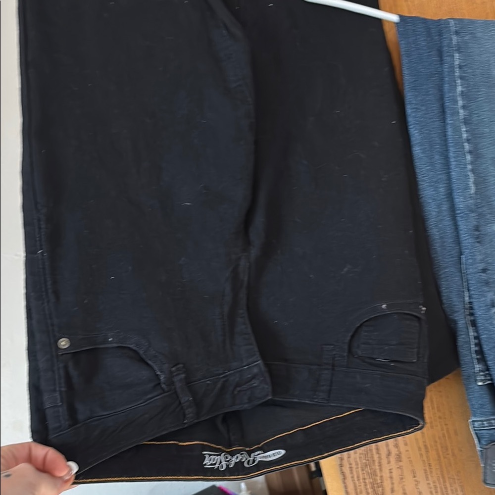 Old Navy Black Straight Leg Jeans